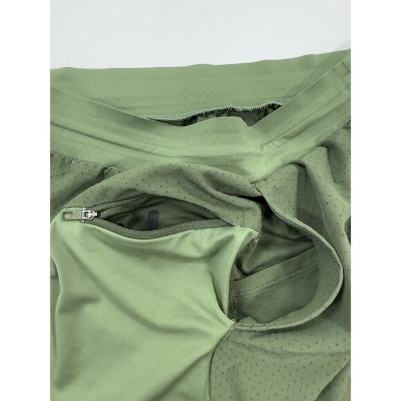 Lululemon Mens Elevated Shorts Size Small Technical Performance Gym Run Green - Picture 8 of 13